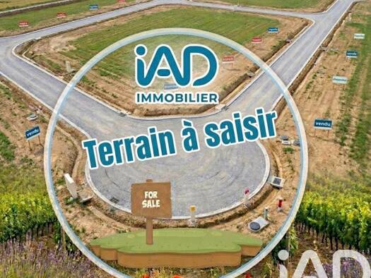 Terrain constructible viabilisé à vendre 136 000 € 1 176 m² de terrain Boigny-sur-Bionne 45760