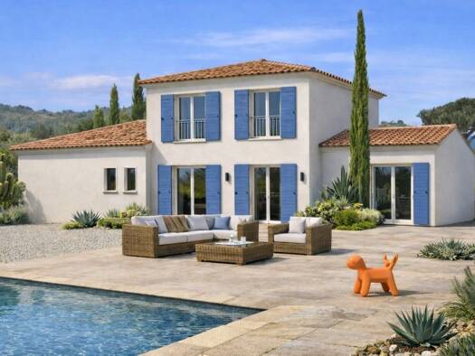 Terrain avec maison neuve à vendre 480 000 € 6 pièces 4 chambres 130 m² 427 m² de terrain Centre Fuveau 13710