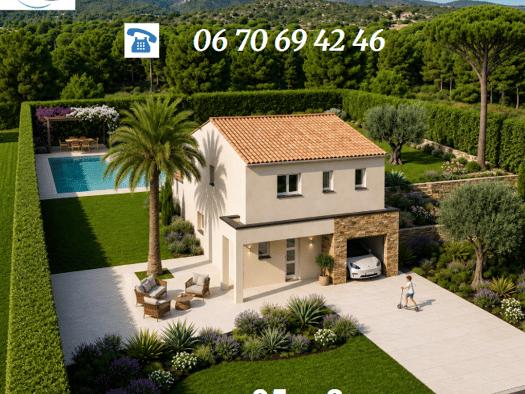 Terrain avec maison neuve à vendre 284 900 € 4 pièces 3 chambres 95 m² 324 m² de terrain Anatole France-Mayral Narbonne 11100