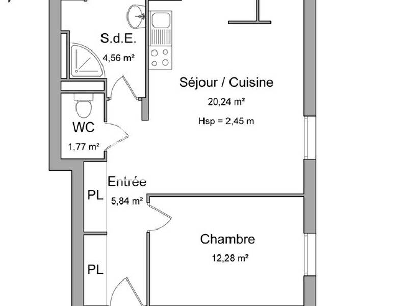 Maison à louer, 48m², NANCY