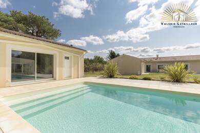 Maison à vendre 545 000 € 7 pièces 4 chambres 198 m² 2 459 m² de terrain Salleboeuf 33370