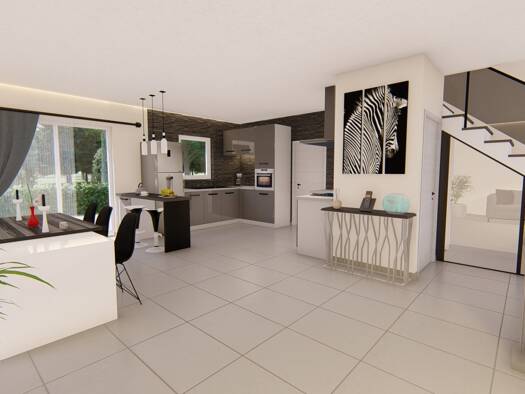 Terrain avec maison neuve à vendre 300 000 € 6 pièces 4 chambres 133,1 m² Bruley 54200