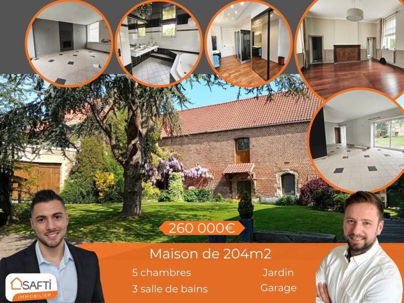 Maison à vendre, 204m², HASPRES