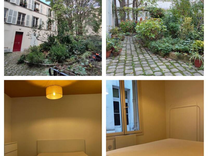 Maison à louer, 33m², PARIS 18E