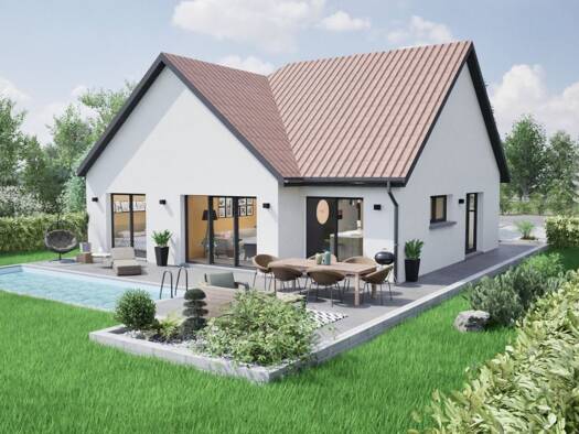 Terrain avec maison neuve à vendre 579 500 € 5 pièces 3 chambres 130 m² 500 m² de terrain Wolfisheim 67202