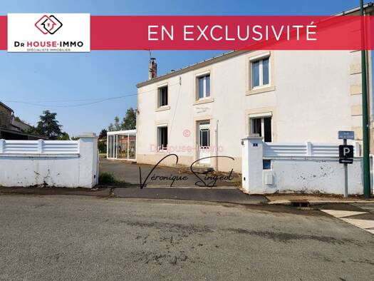 Maison à vendre 179 700 € 6 pièces 4 chambres 116 m² 1 281 m² de terrain Petosse 85570
