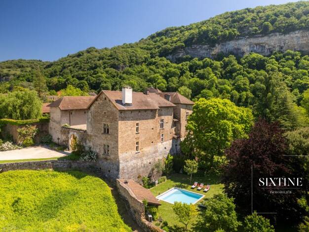 Château à vendre 1 490 000 € 12 pièces 7 chambres 500 m² 3 760 m² de terrain Crémieu 38460