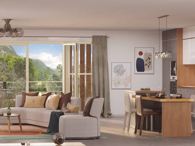 Appartement à vendre - neuf 219 000 € 3 pièces 2 chambres 68,1 m² dès le 30/06/2026 Glières-Val-de-Borne 74130