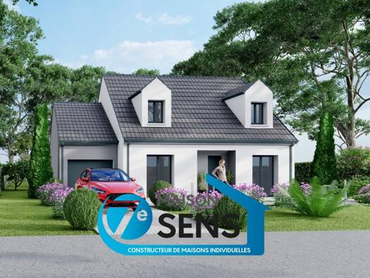 Terrain avec maison neuve à vendre 228 110 € 5 pièces 4 chambres 97 m² 520 m² de terrain Nonancourt 27320