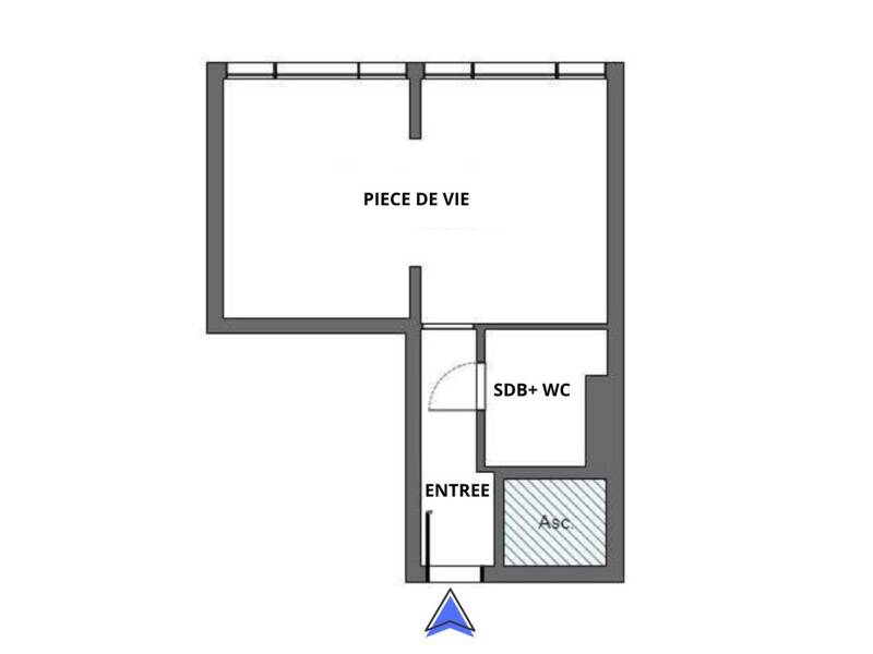 Maison à louer, 26m², LE CHESNAY