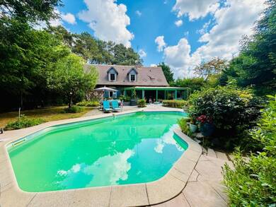 Maison de plain-pied à vendre 378 000 € 6 pièces 4 chambres 180 m² 3 078 m² de terrain Guécélard 72230