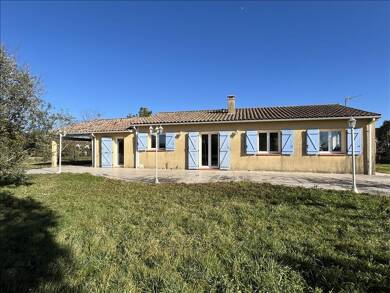 Maison de plain-pied à vendre 270 000 € 3 pièces 2 chambres 103 m² 2 000 m² de terrain Carbonne 31390