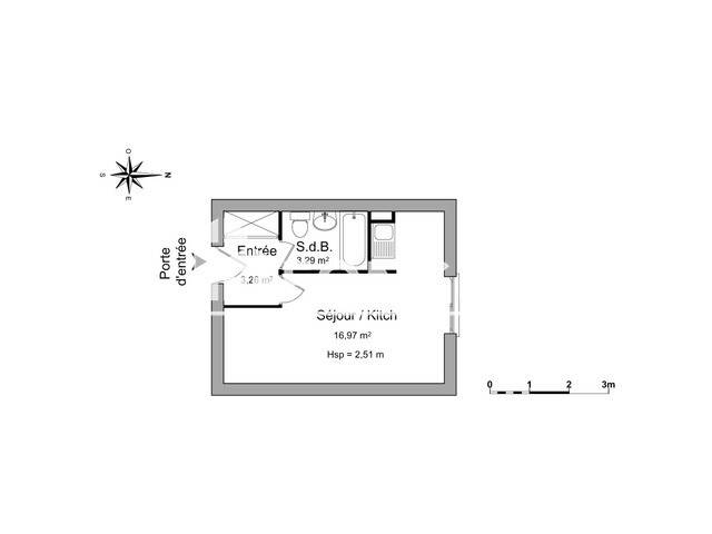 Maison à louer, 24m², POITIERS