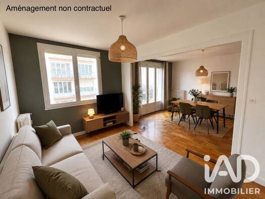 Appartement à vendre 88 500 € 4 pièces 2 chambres 71,44 m² 3ème étage Ville Hellio Saint-Brieuc 22000