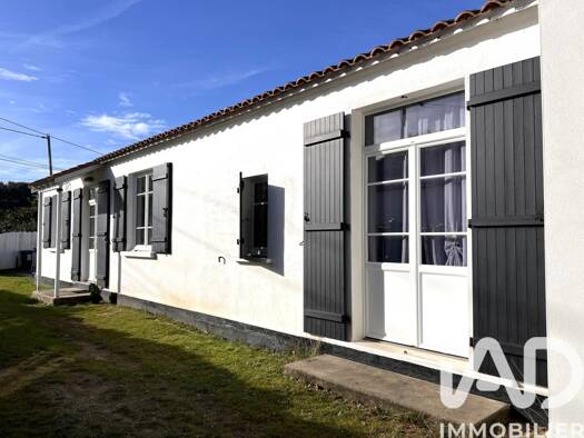 Maison à vendre 415 000 € 3 pièces 2 chambres 80 m² 488 m² de terrain Cote Ouest Saint-Pierre-d'Oléron 17310