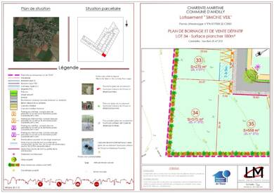 Terrain viabilisé à vendre 138 000 € 575 m² de terrain Andilly 17230