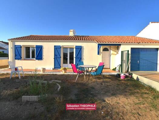 Maison de plain-pied à vendre 212 990 € 3 pièces 2 chambres 93 m² 500 m² de terrain L'Aiguillon-sur-Vie 85220