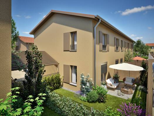 Appartement à vendre - neuf 260 720 € 3 pièces 2 chambres 63,2 m² 2 étages Morancé 69480