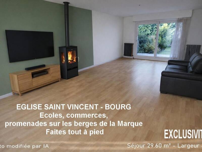 Maison à vendre, 87m², MARCQ EN BAROEUL