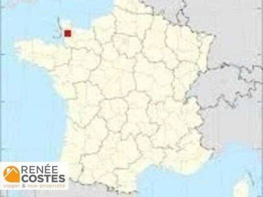 Maison en viager occupé Bouquet 48 500 € 3 pièces 2 chambres 71 m² 2 424 m² de terrain Montcuit 50490