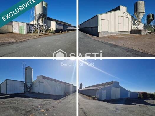 Local commercial à vendre 372 500 € 4 290 m² de surface de vente Boussay 44190