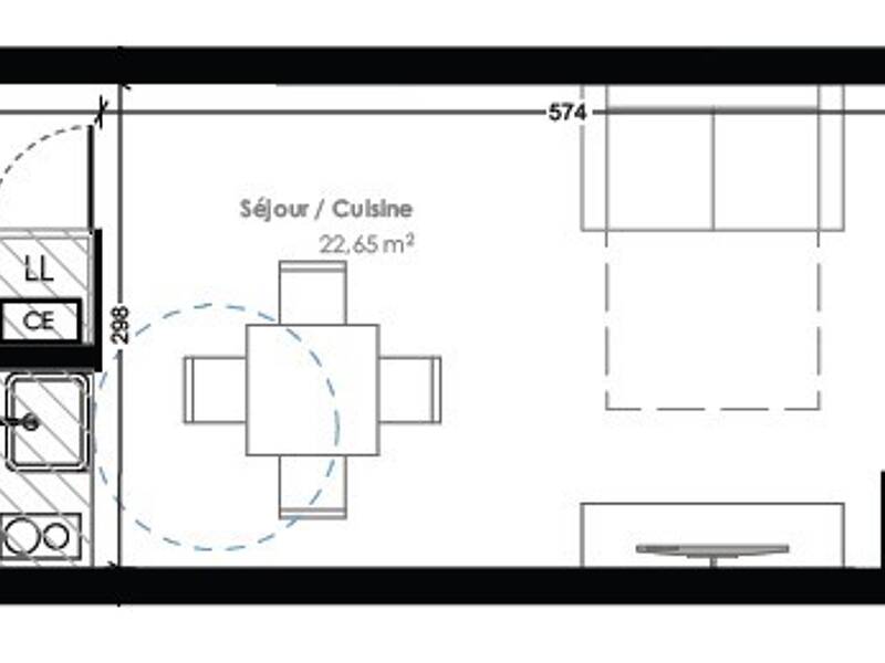 Maison à louer, 27m², NIMES
