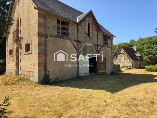 Maison à vendre 192 000 € 3 pièces 1 chambre 69 m² 6 000 m² de terrain Brinay 18120