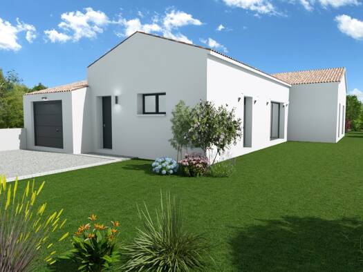Terrain avec maison neuve à vendre 309 000 € 5 pièces 4 chambres 100 m² 1 000 m² de terrain Zone Nord Saint-Gilles 30800