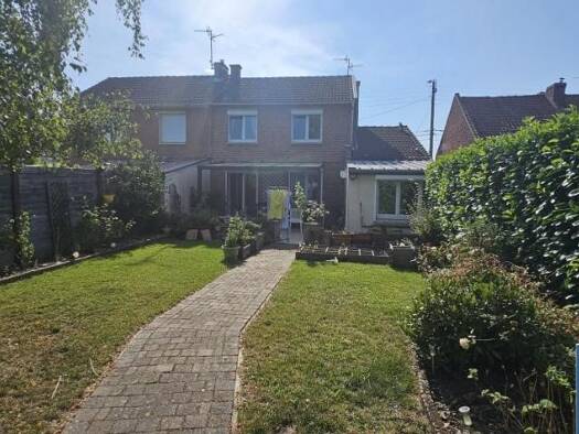 Maison à vendre 168 400 € 4 pièces 3 chambres 105 m² 378 m² de terrain Fouquieres les Lens 62740