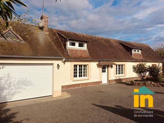 Maison à vendre 209 000 € 7 pièces 4 chambres 121 m² 1 465 m² de terrain Rugles 27250