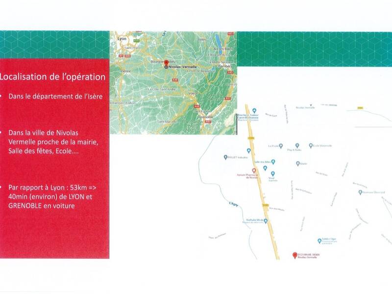 Maison à louer, 87m², NIVOLAS VERMELLE