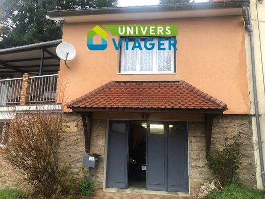 Maison en viager occupé Bouquet 68 585 € 5 pièces 3 chambres 96 m² Saint-Sernin-du-Bois 71200