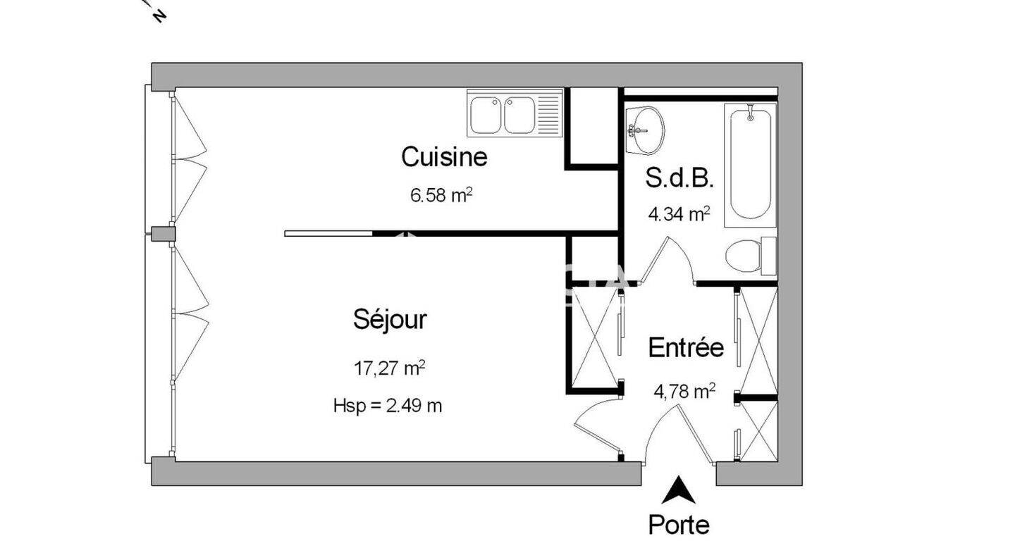 Maison à louer, 33m², ISSY LES MOULINEAUX