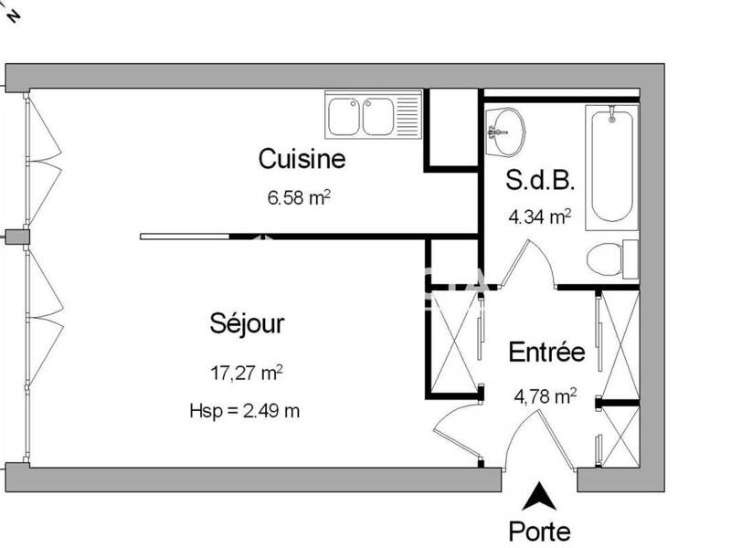 Maison à louer, 33m², ISSY LES MOULINEAUX