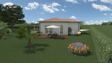 Terrain avec maison neuve à vendre 297 820 € Trepade Fonsorbes 31470