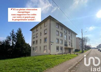 Appartement à vendre 60 000 € 2 pièces 1 chambre 43 m² Dernier étage, Étage 3/3 Centre Frouard 54390