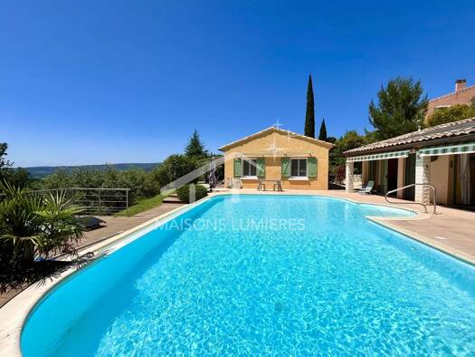 Maison de plain-pied à vendre 560 000 € 5 pièces 4 chambres 190 m² Roussillon 84220
