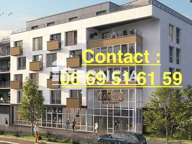 Appartement à louer 355 € 1 pièce 22,5 m² 3ème étage Rabière Joué-Lès-Tours 37300