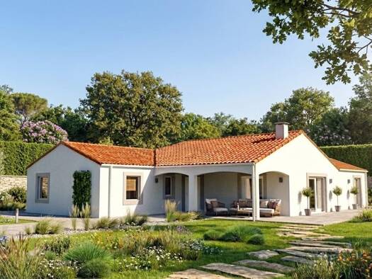 Terrain avec maison neuve à vendre 199 500 € 3 pièces 2 chambres 76 m² 3 235 m² de terrain Vigan-en-Quercy 46300