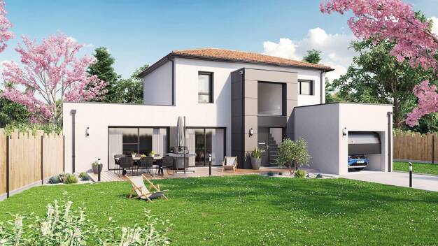 Terrain avec maison neuve à vendre 446 025 € Chauvé 44320