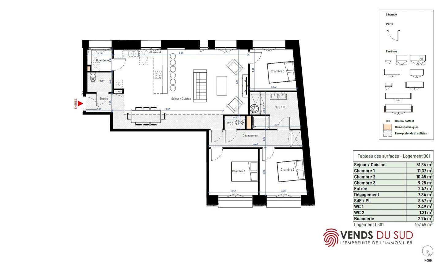 Maison à vendre, 107m², BEZIERS