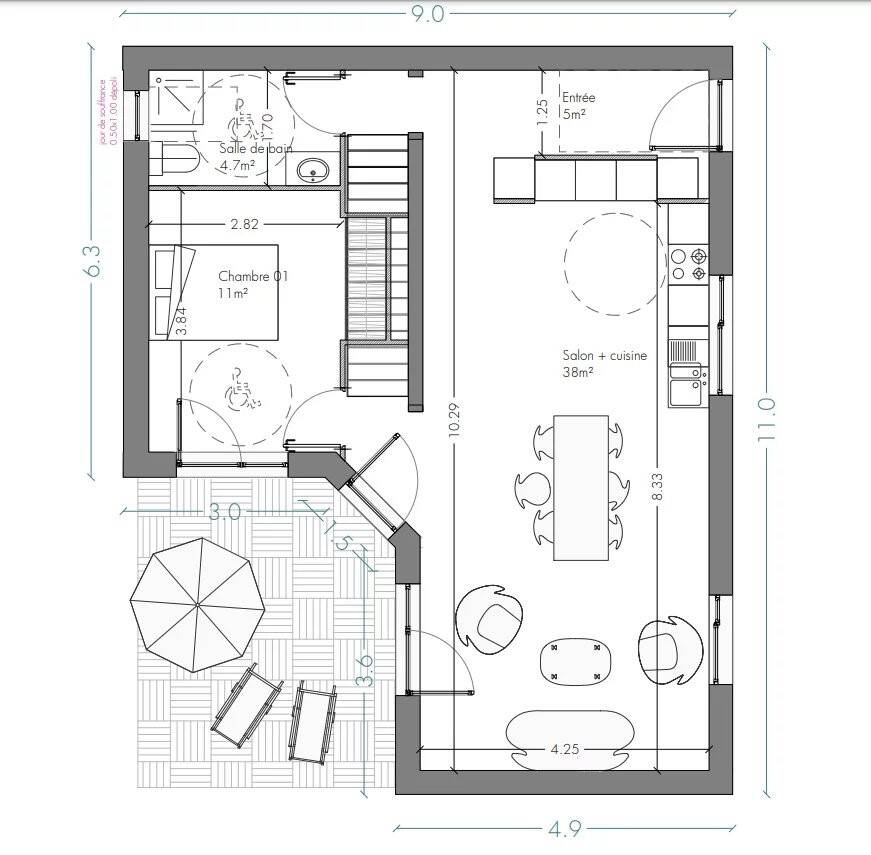 Maison à vendre, 122m², SAMOIS SUR SEINE