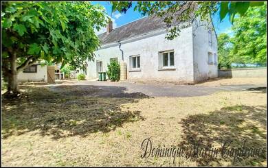 Maison de plain-pied à vendre 102 600 € 4 pièces 3 chambres 90 m² 1 510 m² de terrain Sougé 41800
