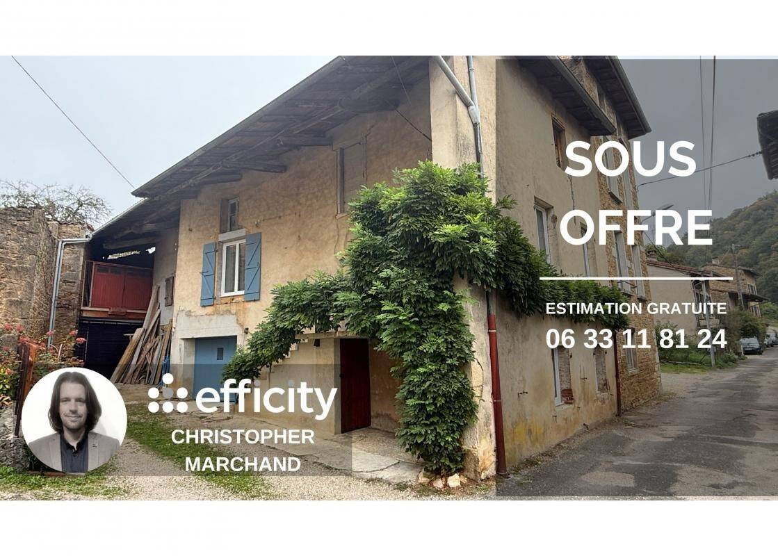 Maison à vendre, 58m², JUJURIEUX