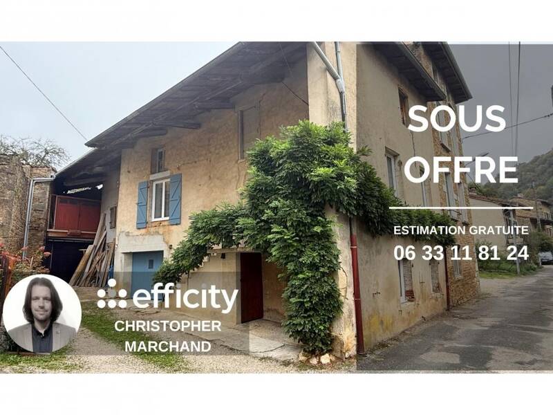 Maison à vendre, 58m², JUJURIEUX