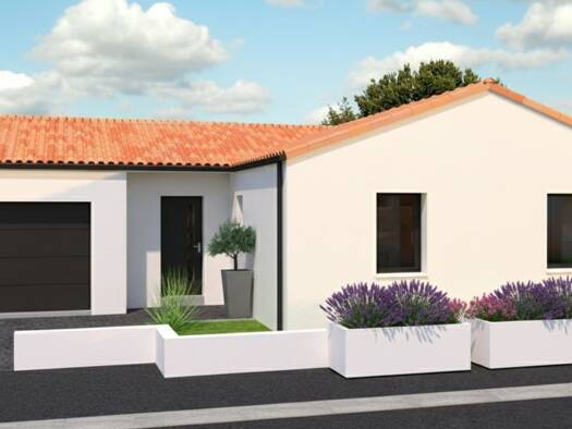 Terrain avec maison neuve à vendre 192 500 € 3 pièces 2 chambres 76 m² 266 m² de terrain Sèvremoine 49450