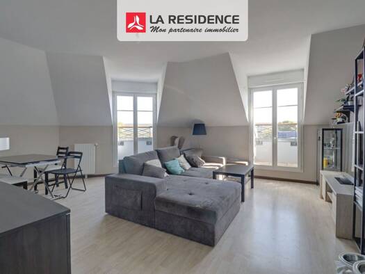 Appartement à vendre 244 000 € 3 pièces 2 chambres 65 m² Étage 3/3 Centre Haut Vernouillet 78540