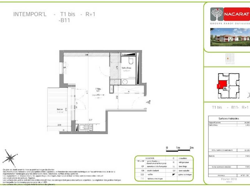Maison à louer, 32m², CUGNAUX