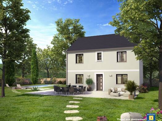 Terrain avec maison neuve à vendre 280 335 € 7 pièces 5 chambres 122 m² 900 m² de terrain Maisoncelles-en-Brie 77580