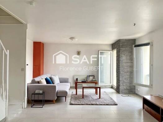 Duplex à vendre 249 000 € 4 pièces 2 chambres 105 m² Étage 3/3 Coulee Verte Meulan-en-Yvelines 78250